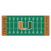 University of Miami Field Runner Mat - 30in. x 72in.