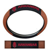 University of Arkansas Football Grip Steering Wheel Cover 15" Diameter