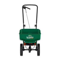 Scotts Turf Builder EdgeGuard Mini Plastic Assembled Push Spreader 20 W x 16 D x 45.2 H in.