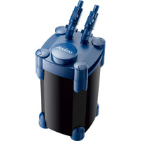Aqueon QuietFlow Canister Filter 55 Gallon Aquarium 200 GPH with Multi Stage Mechanical Chemical and Biological Filtration
