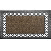 GrassWorx 18 in. W X 30 in. L Sand French Quarter Astroturf Door Mat