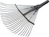 Thatching / Leaf Rake, Heavy-Duty Steel,  63-In. Fiberglass