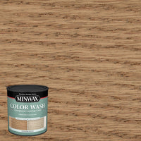 Minwax Design Series Transparent Barnwood Water-Based Wood Stain 100 sq. ft. Area 1 qt. (Pack of 4)