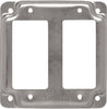 Raco Square Steel 2 gang 4 in. H X 4 in. W Box Cover