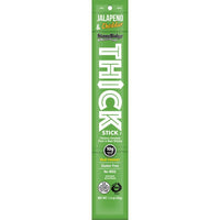 StoneRidge Wholesale Thick Stick Jalapeno Cheddar Meat Sticks 1.5 oz Shrink Wrapped (Pack of 15)