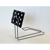 Black Metal Pallet Sign Holder 7 in. H X 11 in. W - Open Box
