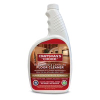 Craftsman Choice Fresh Scent Hardwood & Laminate Floor Cleaner Liquid 20 oz (Pack of 12)