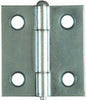 National Hardware 1-1/2 in. L Zinc-Plated Door Hinge 1 pk