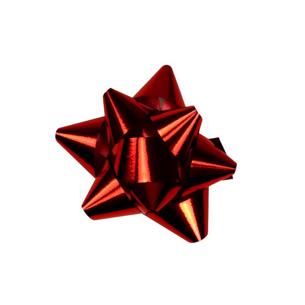 Paper Images lazos de estrella de laca roja