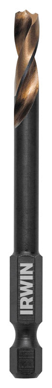Irwin Turbomax 7/32 in. X 3-1/8 in. L Steel Impact Drill Bit Quick-Change Hex Shank 1 pc
