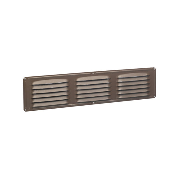 Air Vent 4 in. H X 16 in. L Brown Aluminum Undereave Vent (Pack of 24)