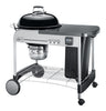 Weber Performer Premium Charcoal Grill 22 Inch Black with Char Baskets and Storage Bin