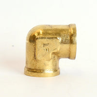 3/8 in. FPT X 3/8 in. D FPT Brass 90 Degree Elbow (Pack of 5)