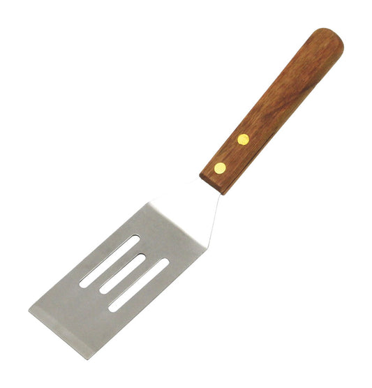 Chef Craft 3 in. W x 8 in. L Multicolored Stainless Steel/Wood Slotted Cookie Spatula (Pack of 3)