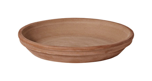 Deroma 1 in. H x 4 in. Dia. Clay Standard Plant Saucer Brown (Pack of 48)