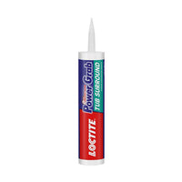 Loctite Power Grab Tub Surrounds Synthetic Latex Construction Adhesive 9 oz (Pack of 12) - Open Box