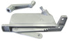 Barton Kramer Silver Aluminum Right Awning Window Operator For Security Windows