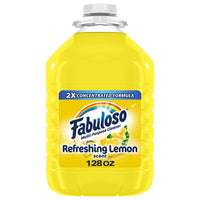 Fabuloso Lemon Scent All Purpose Cleaner Liquid 128 oz (Pack of 4)