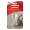 3M Command Medium Plastic Hook 3-1/8 in. L 1 pk (Pack of 4)