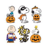 Peanuts Halloween Clings Window Decor (Pack of 24)