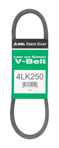 Mitsuboshi Super KB 4LK250 V-Belt 0.5 in. W X 25 in. L For Riding Mowers