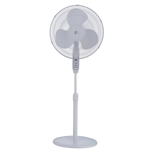 Perfect Aire 48.5 in. H X 16 in. D 3 speed Oscillating Pedestal Fan With Remote