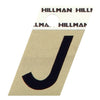 Hillman 1.5 in. Reflective Black Metal Self-Adhesive Letter J 1 pc (Pack of 6)