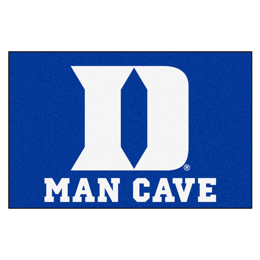 Duke University Man Cave Rug - 19in. x 30in.