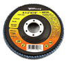 Forney 4-1/2 in. D X 7/8 in. Zirconia Aluminum Oxide Flap Disc 60 Grit 1 pc