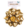 Hennessy Gift Wrap Repeat-A-Bow Gold Gift Bows (Pack of 4)