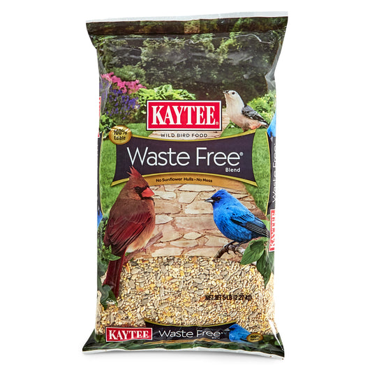 Kaytee Waste Free Songbird Hulled Sunflower Seed Wild Bird Food 5 lb