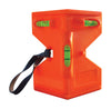 Johnson 9 in. Plastic Post and Pipe Level 3 vial