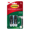 3M Command Medium Plastic Wire Hooks 2.17 in. L 2 pk