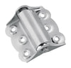 National Hardware 2-3/4 in. L Zinc-Plated Spring Hinge 2 pk