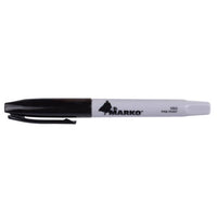 C.H. Hanson Sure Point Black Medium Tip Permanent Marker (Pack of 12)