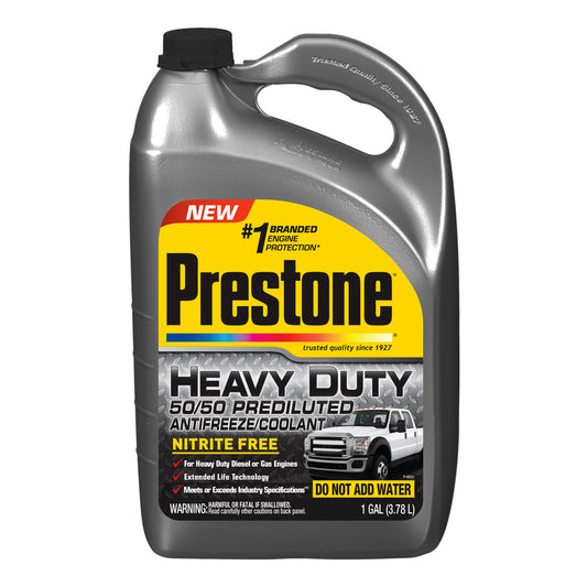 Prestone 50/50 Antifreeze/Coolant 1 gal (Pack of 6)