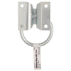 Hampton Small Zinc-Plated Silver Steel 1.875 in. L Hitching Ring 250 lb. 1 pk (Pack of 5)