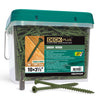 Deck Plus No. 10  x 3-1/2 in. L Star Flat Head Exterior Deck Screws 25 lb.