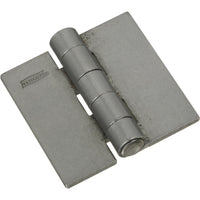 560BC 2" SQR Weldable Surface Door Hinge NRP 1/pk - Plain Steel