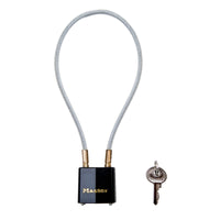 Master Lock 8.56 in. H X 3.75 in. W Vinyl Covered Steel 4-Pin Cylinder Gun Lock