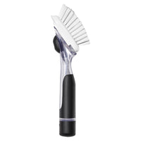 OXO Good Grips 1 in. W Medium Bristle Plastic/Rubber Handle Soap Dispenser Dish Brush