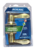 Schlage Accent Bright Brass Passage Lockset 1-3/4 in. - Deal of The Week