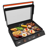 Blackstone E-Series 22 in. L X 9.29 in. W Cast Aluminum Nonstick Surface Black Electric Griddles