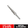 Diablo 1/2 in. X 3-3/8 in. L Impact Step Drill Bit 1 pk (Pack of 10)