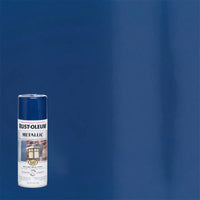Rust-Oleum Stops Rust Cobalt Blue Metallic Spray Paint 11 oz.
