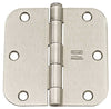 National Hardware 3-1/2 in. L Satin Nickel Door Hinge 12 pk