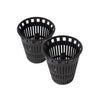 Danco Matte Plastic/Stainless Steel Hair Catcher Shower Drain Cover