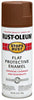 Rust-Oleum Stops Rust Flat Brown Spray Paint 12 oz.