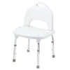 ADJUSTABLE SHOWER SEAT W/BACK