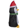 Gemmy Christmas Inflatable Penguin with Santa Hat 42 in. Inflatable (Pack of 6)